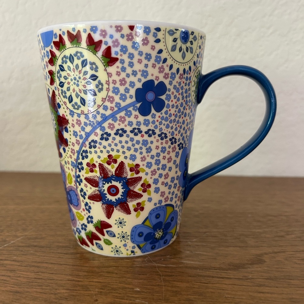 Starbucks Mug with Blue Handle